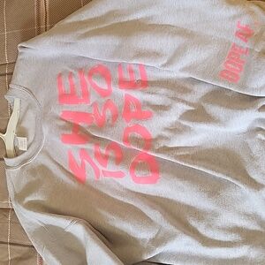 Grey sweatshirt